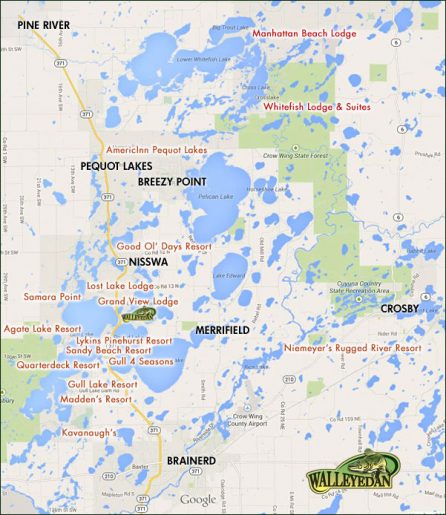 Brainerd Lakes Lodging - Minnesota Fishing Vacations